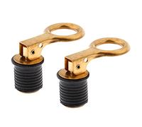 Hzoibyze 2 Tapones de Cierre a Presión de 1 Pulgada - Tapón de Drenaje para - para Sentina de Barco, Popa