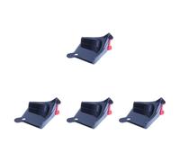 Hzoibyze 4 Piezas de Guía para Mangueras de Coche, Rodillo para Mangueras de Neumáticos, Herramienta de Lavado de Coches, de Rodillos para Ruedas, Idea, Negro