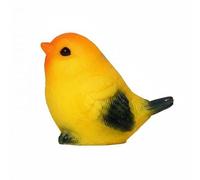 Hzoibyze 4 Piezas Figurita de Pájaro de Resina Estatua Miniatura Adorno de Gorrión Escultura para Jardines de Hadas con Pintura a Mano Y Adecuado, 4 Piezas