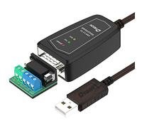 Hzoibyze Adaptador USB a RS485 RS422 Cable Convertidor Serie Comunicación Protección contra Sobretensiones Aislamiento ESD Adecuado para Automatización, Longitud del Cable 1,5 m