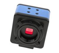 Hzoibyze Cámara Microscopio USB Monocular Digital Industrial con Calibrador CMOS CCD Control de Exposición Electrónico Adecuada para Inspección Observación