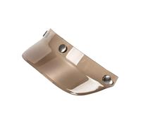Hzoibyze Cubierta Protectora para Visera de Casco, Reemplazo Directo, Protector Solar Universal para Cascos 3/4, MarrÓn