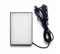 Hzoibyze Dispositivo para Ver Películas Visor de Visor de Diapositivas Superficie Uniforme Control de Brillo Ajustable sin Deslumbramiento Adecuado para