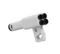 Hzoibyze Extensión para Impresora 3D Conector de Tubo Guía de Filamento Soporte con Ranuras Adaptador PTFE Fijación Estable en Hardware Adecuada para Estudios de Diseño Tecnológicas Prototipado