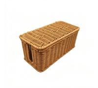 Hzoibyze Organizador de Cables de Escritorio Caja para Cables Contenedor de Regletas con Tapa Plástico PP Paso Frontal Mantiene Libres de Polvo Adecuado para, Style to 3