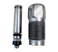 Hzoibyze Piezas de Bomba de Aceite para Gatos Hidráulicos Automotrices, Piezas para Gatos Horizontales, Mantenimiento de Automóviles 2T, Pistón de Cilindro de, Set de 18 Mm