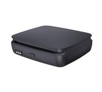 Hzoibyze Reproductor de CD para Vehículo Lector Externo para Coche Reproductor de Discos Unidad de Audio con Ranura Frontal Botón Único y USB Construcción en