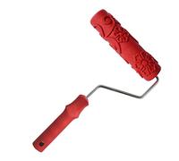 Hzoibyze Rodillo Decorativo DIY para Estampado sobre Paredes Empaistado Floral Roller Herramienta Manual Cepillo Decorativo para Pintor Fabricado en Plástico, # 7