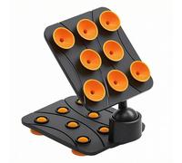 Hzoibyze Soporte de Cámara Subacuática Montura de Succión Base de Ventosa Soporte para Teléfono Fijación Segura con Ventosas Múltiples Manos Libres en Agua O, Naranja