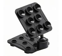 Hzoibyze Soporte de Cámara Subacuática Montura de Succión Base de Ventosa Soporte para Teléfono Fijación Segura con Ventosas Múltiples Manos Libres en Agua O, Negro
