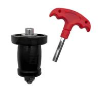 Hzoibyze Tapón de Fuga para Livewell de Casco Y Drenajes Resistente al Agua Y Aceite con Mango Desmontable Ideal para Botes Kayak Y Uso Doméstico, para 3.8 a 4.4 Cm