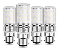 HZSANUE B22 Bombillas Maíz LED 12W, Bayoneta Cap Bombillas LED, 3000K Blanco Cálido, 1350LM, Bombillas Incandescentes de 100W Equivalentes, No Regulable, Paquete de 4