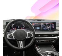 HZSMYXGS Compatible Con Para Serie 3 Para Híbrido Para IDrive 8 2023 Protector De Pantalla Pantalla Táctil Navegación Protector De Vidrio Templado Coche Protector Pantalla