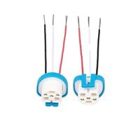 HZSMYXGS Spina sensore Adaptador De Bombilla De Cerámica De 3 Pines para Faros Delanteros De Coche Conector Hembra Accesorios 2 Unidades 9004 HB1 9007 HB5