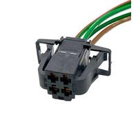 HZSMYXGS Spina sensore Compatible con Q3 Q5 Interruptor De Parasol De Ventana De Coche De 4 Pines Conector Eléctrico De Luz Trasera Mazo De Cables 1J0971974