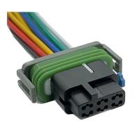 HZSMYXGS Spina sensore Conector Adaptador para Radar de Marcha atrás de Coche Serie 0.8 de 12 Pines DJ7127A-0.8-21
