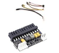 Hztuang 150W 24Pin 12V DC Pico de Entrada 150P Salida Realan Mini ITX Pico PSU DC ATX Interruptor de PC DC-DC ATX Fuente de AlimentacióN para Computadora