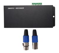 Hztuang 3CH DC12-24V RGBW DMX 512 Decodificador LED Controlador RGB LED DMX512 Decodificador, DMX512-3CH
