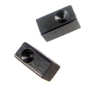 Hztuang 6 unidades Guitarras TreMolo Puente Abrazadera de Sillín Bloqueo de Presión Cadena Insertar Bloque de Metal para Guitarra Eléctrica Piezas Accesorios