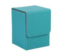 Hztuang Caja de Cartas Caja de Cartas Caja de Juego de Cartas con para Carpetas Yugioh : 100+, Azul