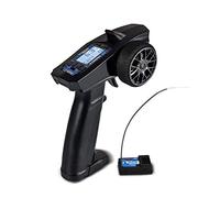 Hztuang P32 Race Turbo 91803G-C 2.4G 4CH Sistema LCD Pantalla Transmisor Radio Control remoto con Receptor para barco de coche Control remoto