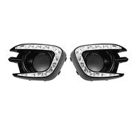 Hztuang para deporte Montero Sport 2013 2014 2015 lámpara de conducción diurna cubierta de la lámpara antiniebla 12V ABS LED Drl