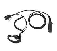 Hztuang PTT MIC G Forma auricular para Sepura STP8000 Talkie talkie Ham Radio Hf Emisor Receptor Práctica C1035A