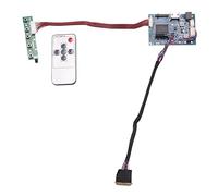 Hztuang - Tarjeta controladora LCD + AV para 15,6 pulgadas B156XW02 LP156WH2 1366X768 con mando a distancia cable de teclado de señal 40Pin