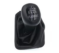 HZTWFC Cubierta de la bota de Gaiter con perilla de cambio de marcha de 6 velocidades para Mercedes Benz W202 C 93-01 - W208 CLK 97-03 W210 E 95-03 Classic