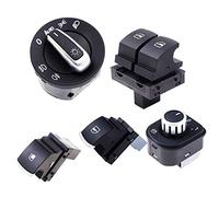 HZTWFC Interruptor del tanque de combustible del faro del espejo de la ventana OEM # 5ND941431B 5ND959855 5ND959565B 5K3959857 1KD959833 Para VW Passat B6 Golf MK5 V 6 R32 GTI MK5 Rabbit Tiguan
