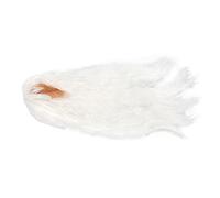 Hztyyier 1/3 Muñeca de Bricolaje con Alambre de Temperatura de Temperatura con Estilo Largo y Ondulado para una Muñeca de 8.3-9.4 Pulgadas, Fácil de Peinar (Luna blanca)