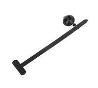 Hztyyier 100 Pcs Nylon Universal Cable Corbata Hebilla de Servicio Pesado Soporte de Corbatas Autointerratores para la Reparación Diaria del Automóvil, Nylon de Resistencia Industrial,