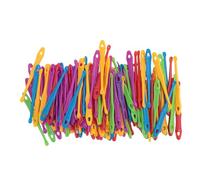 Hztyyier 200 Púas para Orejas, Cuchara de Plástico para Orejas, Limpiador de Cera Multicolor con Cabeza Redondeada para Adultos y Niños
