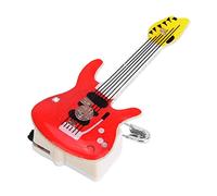Hztyyier 25Pcs Broche Luminoso LED Intermitente para decoración de Fiesta Regalo Navidad Halloween Guitarra roja