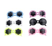 Hztyyier 6 uds. Gafas de Sol Coloridas para Niños, Montura Redonda Elegante, Protección UV, Lindas Gafas de Sol para Niños Pequeños para Cumpleaños