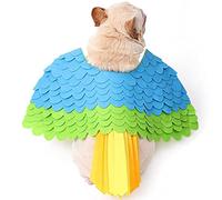 Hztyyier Almohadilla para Olfatear Disfraz de Mascota de Fieltro en Forma de Pájaro para Halloween o Navidad, Vestido Ajustable para Perros Gatos; Perros y Gatos Pequeños, Material de Tela de