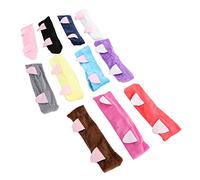 Hztyyier Band de Cabello Cat Ears Suave y Cómoda Diadema para Maquillaje y Lavado de Cara, Conjunto de 11 Colores, Accesorios para el Cabello para Mujeres Niñas