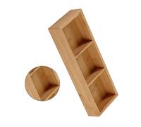 Hztyyier Bandeja de Madera Dividida Multi Compartimentos Brillantes que Sirven Bandeja para Restaurantes Calientes en el Plato de Sushi, Seguro para Usar para Material Amigable con el Medio Ambiente