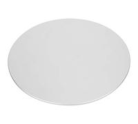 Hztyyier Base giratoria para Monitor Soporte Ajustable 360° Antideslizante de Aluminio for Tablet y Ordenador Plateado