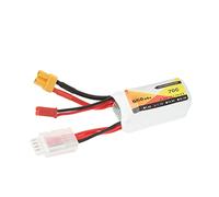 Hztyyier Batería Lipo, 11.1V 550mAh 70C 3S RC Estuche Rígido de Batería con Enchufe JST XT30 para RC Buggy Vehículos Coche Barco Camión