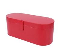 Hztyyier Bolsa de Viaje para Herramientas para el Cabello, Estuche de Almacenamiento para Secador de Pelo de PU de Primera Calidad, Antiarañazos, a Prueba de Salpicaduras, con Diseño (Rojo)