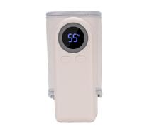 Hztyyier Bottle Warmer Manga USB USB Recargable Rápido Baby Milk Warmer Envoltura Inalámbrica 10000 MAh para la Fórmula de la Leche Materna Configuración de Calor Ajustable Adecuado para