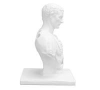 Hztyyier Busto Creativo, Estatua, Portalápices, Escultura de Resina, Organizador de Lápices para Escritorio, Oficina y Hogar