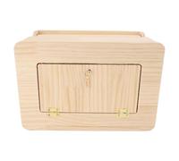 Hztyyier Caja Nido de Pájaros de Madera para Cría de Loros y Jaula para Incubar, Accesorios, Caja Nido para Periquitos