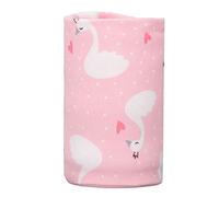 Hztyyier Calentador de Biberones Portátil, Alimentado por USB, Bolsa Calentadora de Base Estable para Leche Materna, Diseño Compacto para en Viajes en Coche [algodón, 26,5 X 13 cm] (Cisne)