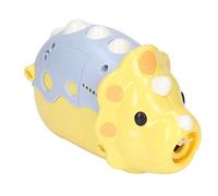 Hztyyier Cámara DV de Burbujas de Dinosaurio, Cámara de Burbujas de Mano Interactiva Segura para Niños, Material ABS de Primera Calidad