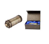 Hztyyier Cerradura de combinación de metal vintage estilo retro para Código Carta Contraseña Anillo de Bloqueo Titular Regalos Día de San Valentín Novia Novio Regalo de cumpleaños