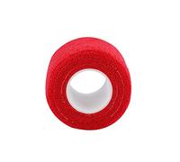Hztyyier Cinta de Vendaje Autoglue para Cuidado Deportivo, Impermeable y No Palos, 5 Rollos/set para Atletas y Operadores de Gimnasia (rojo)