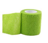 Hztyyier Cinta de Vendaje Autoglue para Cuidado Deportivo, Impermeable y No Palos, 5 Rollos/set para Atletas y Operadores de Gimnasia (GREEN)