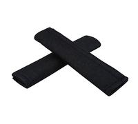 Hztyyier Cojines de Borde de Tapicería Corporativa para la Mayoría del Autoanema, Blackblue 2pcs Set (BLACK)